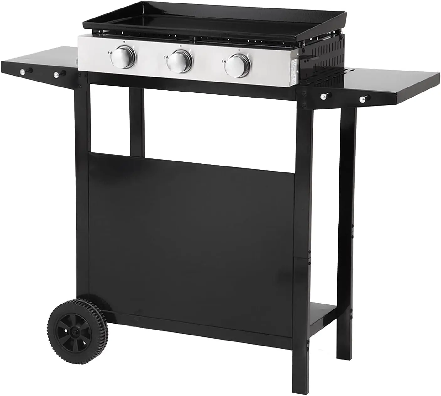 Plancha en métal noir vue 9