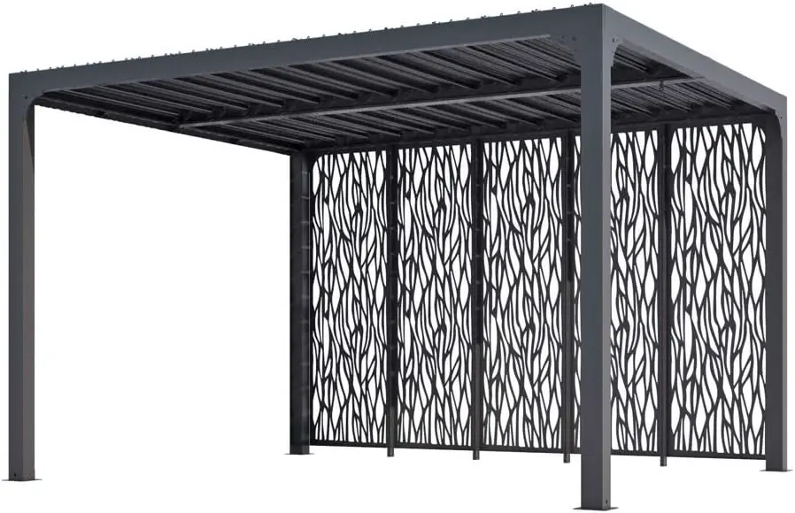 Pergola Bioclimatique 10.80m² Gris Anthracite - PER36M30BI 10.80m²