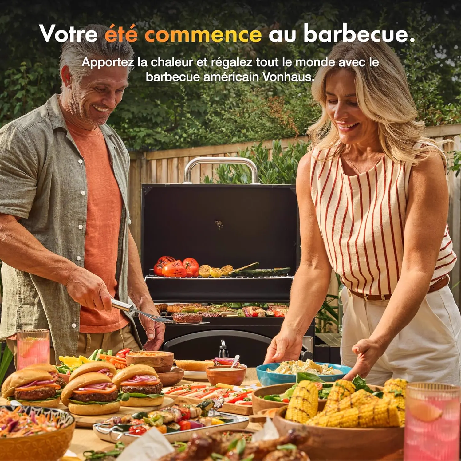Barbecue weber VonHaus Barbecue au Charbon vue 8
