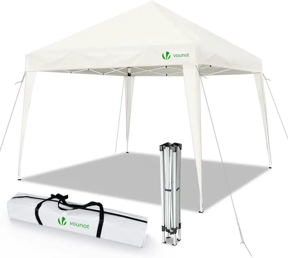 VOUNOT® Tonnelle de Jardin 3x3m Pliable Tente Pliante de Jardin