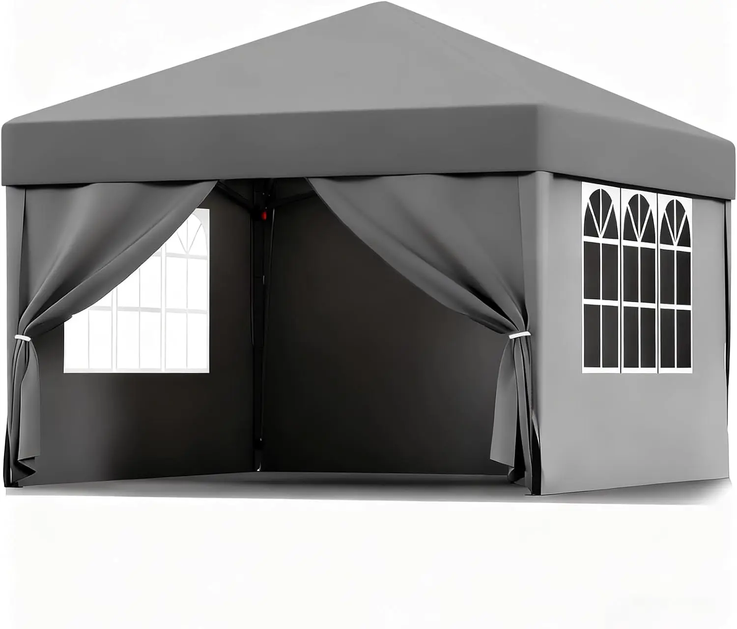 ISE Tonnelle Pliante 3x3, Tonnelle de Jardin Exterieur 3x3