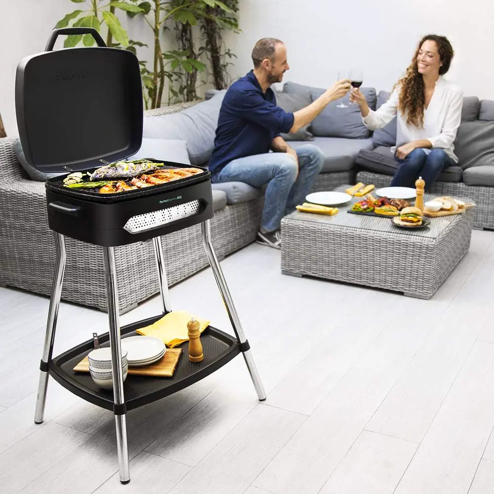 Barbecue électrique en aluminium vue 2