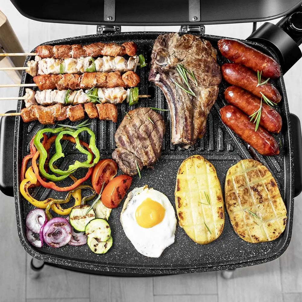 Barbecue électrique en aluminium vue 7