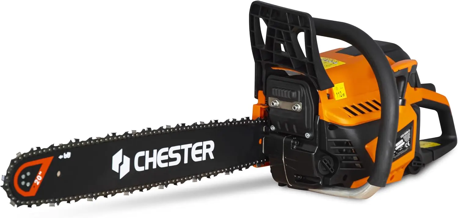 Tronçonneuse thermique 65 cm³ - guide 50cm - 2 chaînes - CHESTER