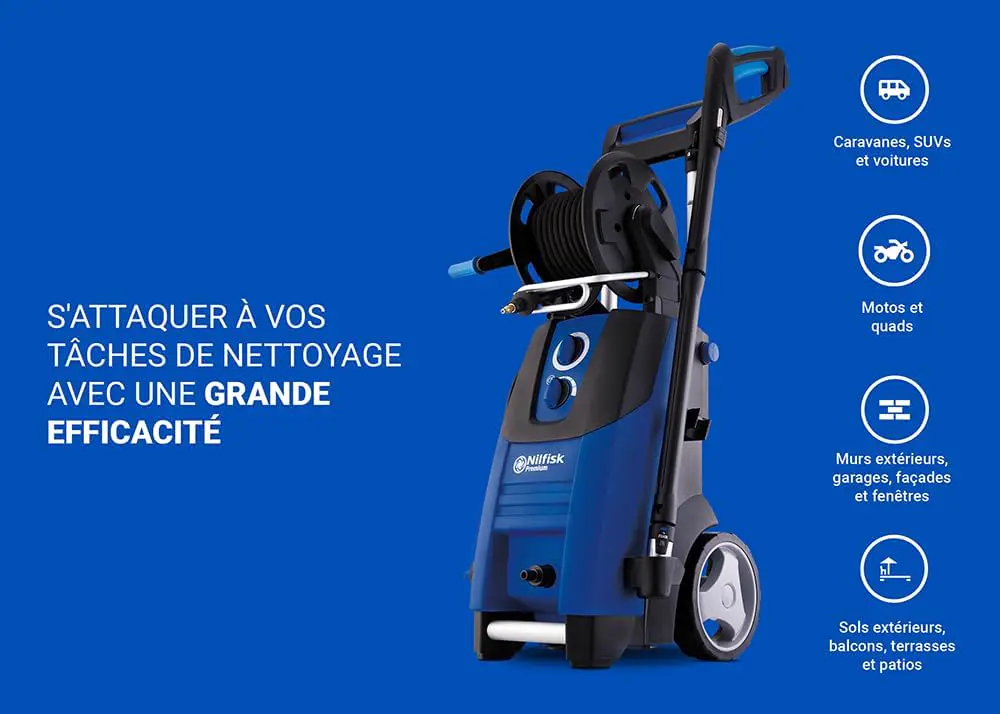 Nettoyeur haute pression en aluminium vue 3