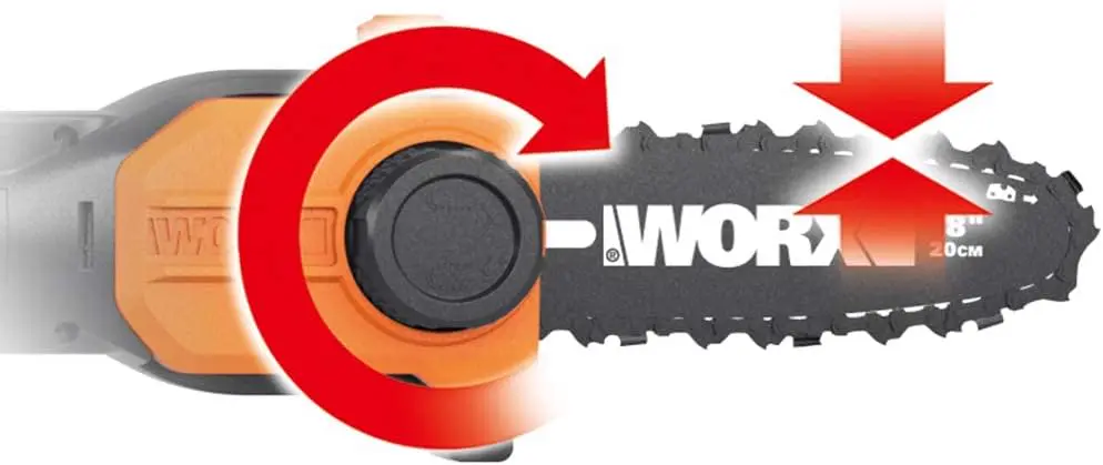 Tronçonneuse à batterie WORX 18V Taille Haie Télescopique sans… vue 5