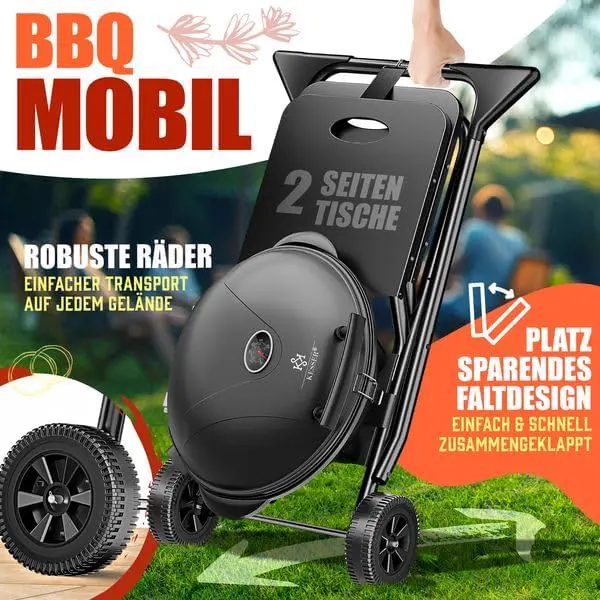 Barbecue électrique noir vue 6