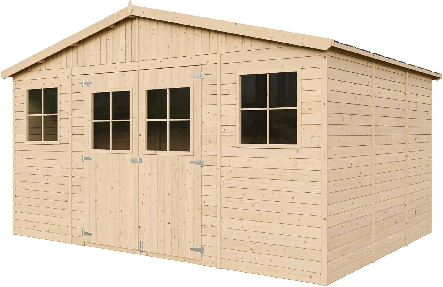 Abri de jardin en bois en bois vue 9