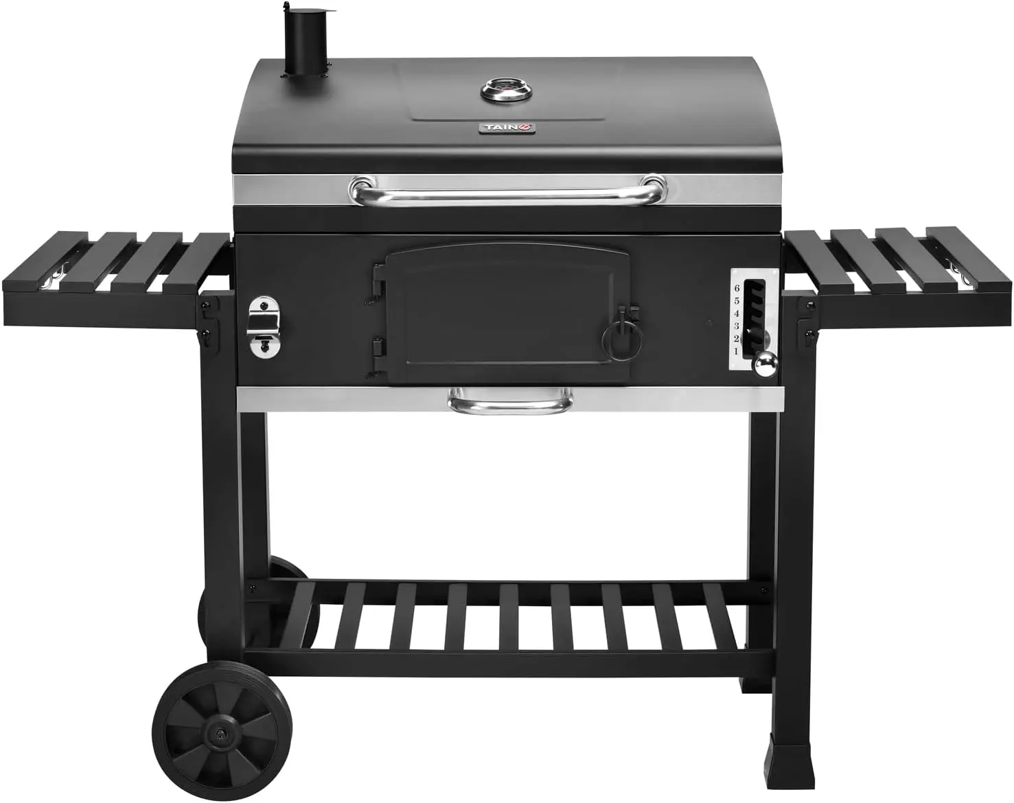 Barbecue à charbon en bois 42 m² vue 5