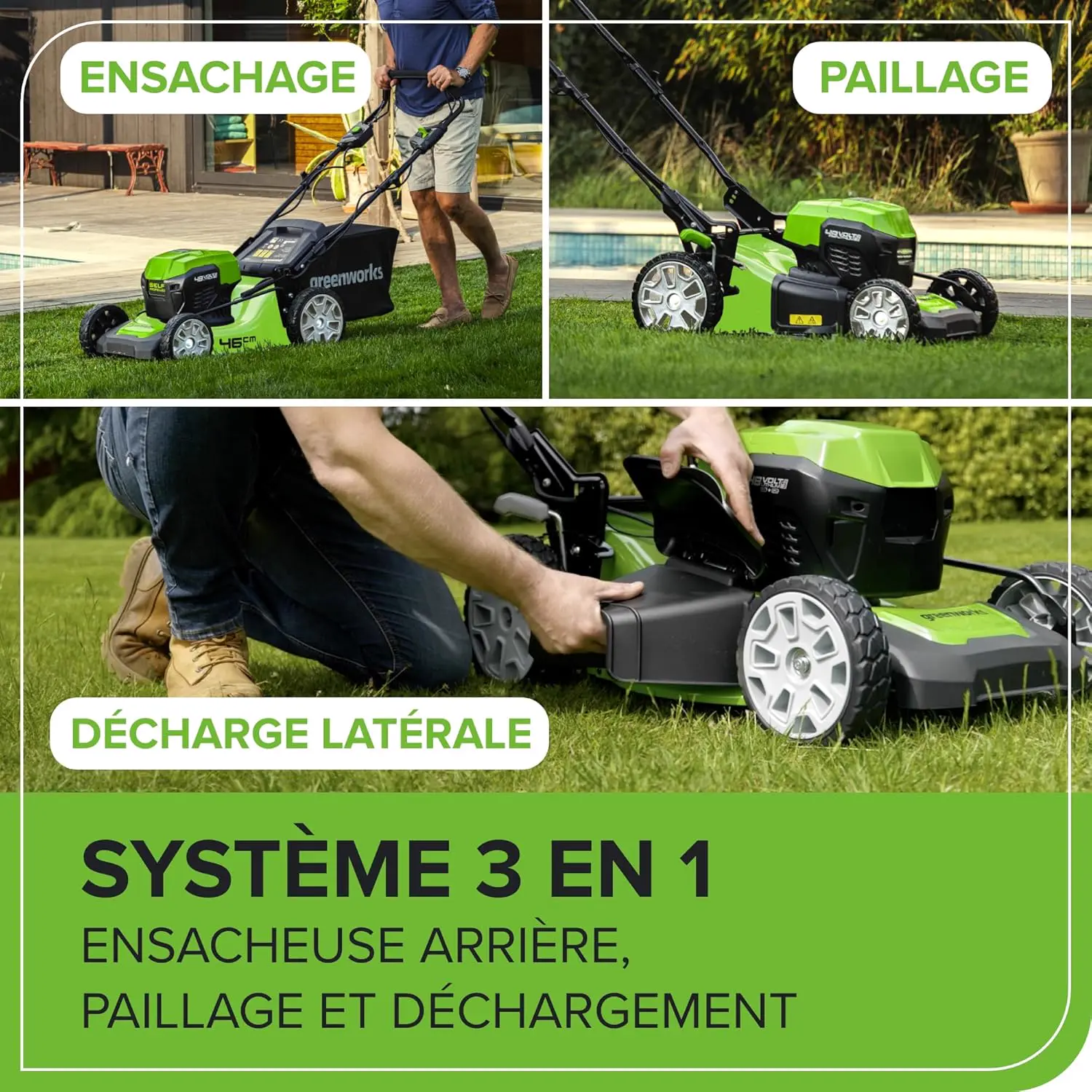 Tondeuse autoportée en métal vue 8