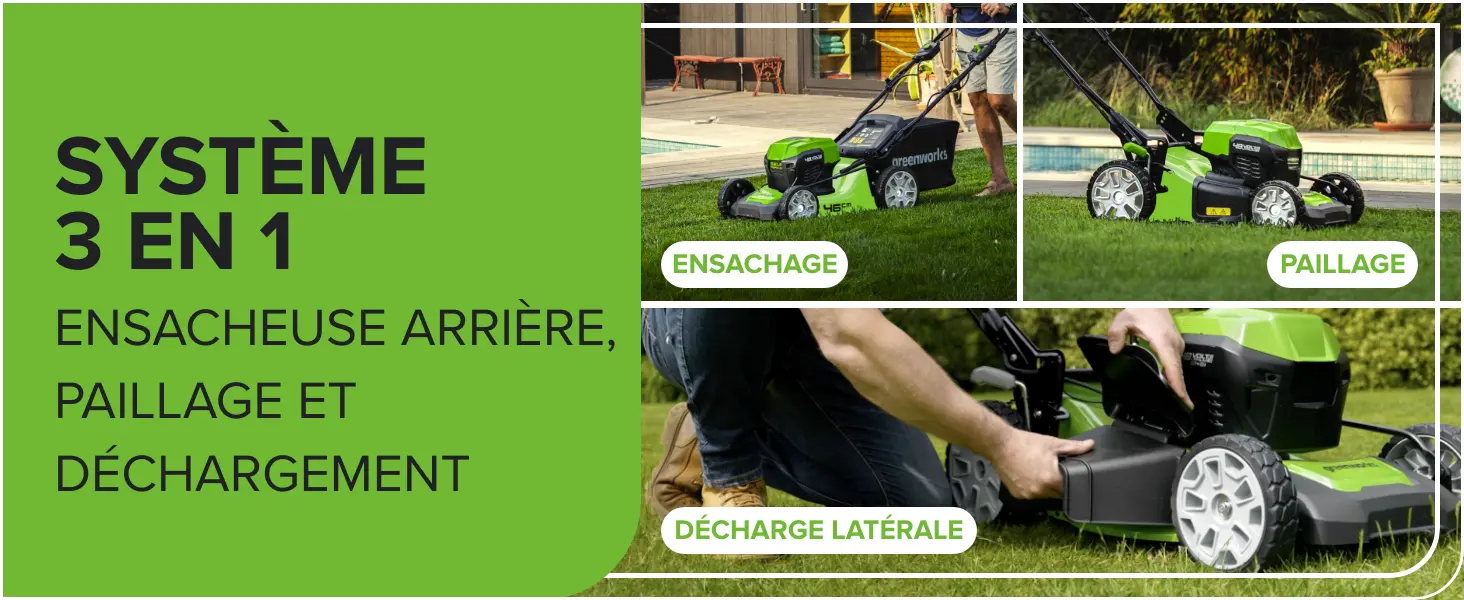 Tondeuse autoportée noir — contenu détaillé 7