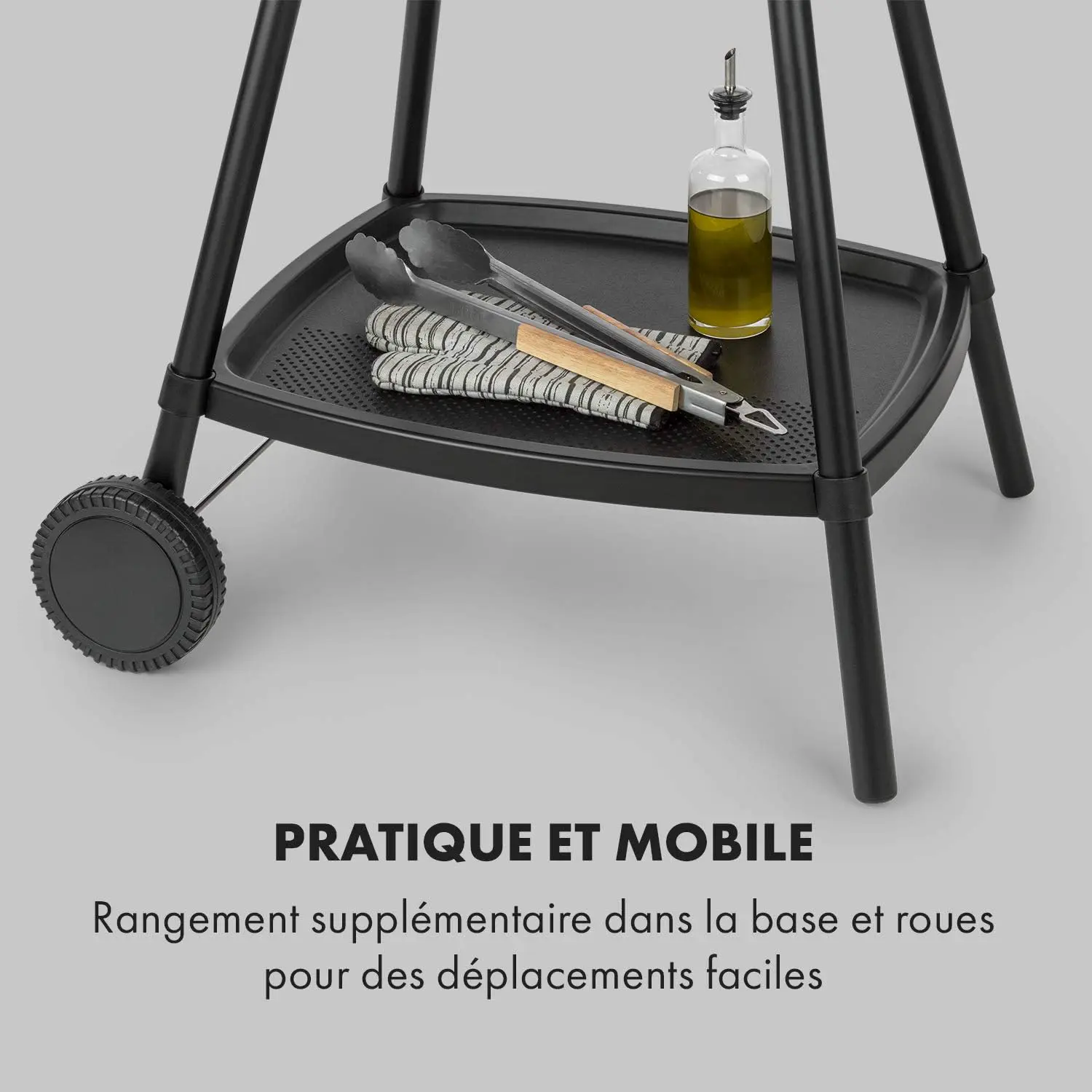 Barbecue électrique en bois vue 7
