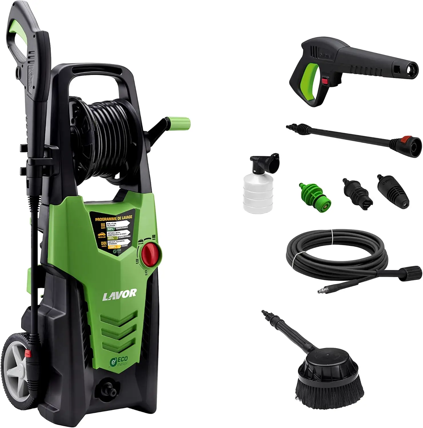 Lavor Nettoyeur Haute Pression Planet 160 WPS avec Programmes