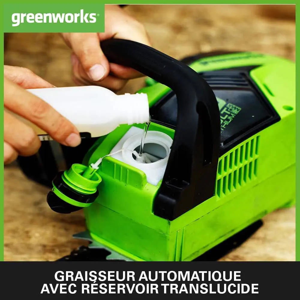 Tronçonneuse électrique en métal vue 4