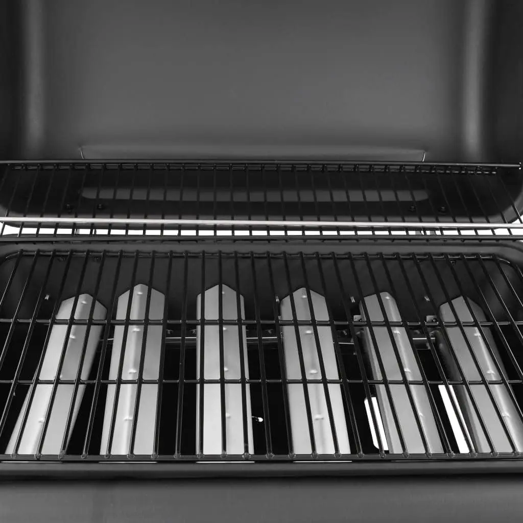 Barbecue à gaz noir vue 3