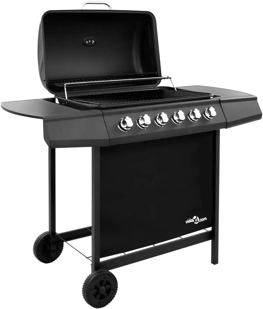 Barbecue à gaz noir vue 5
