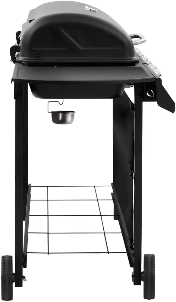 Barbecue à gaz noir vue 6
