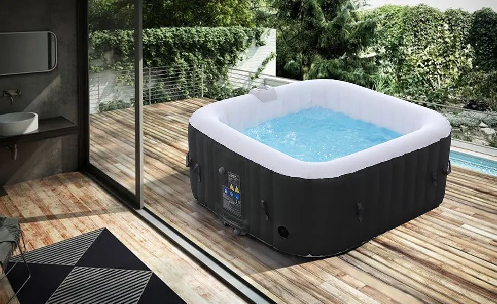 Spa gonflable 2 personnes 4 places — contenu détaillé 9