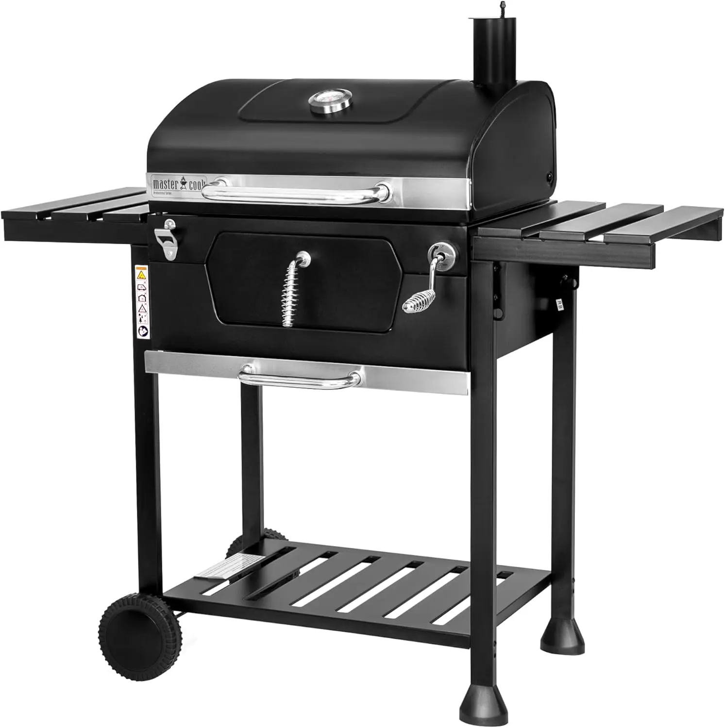 BRIGROS La voglia di fare MasterCook Barbecue à charbon en acier avec