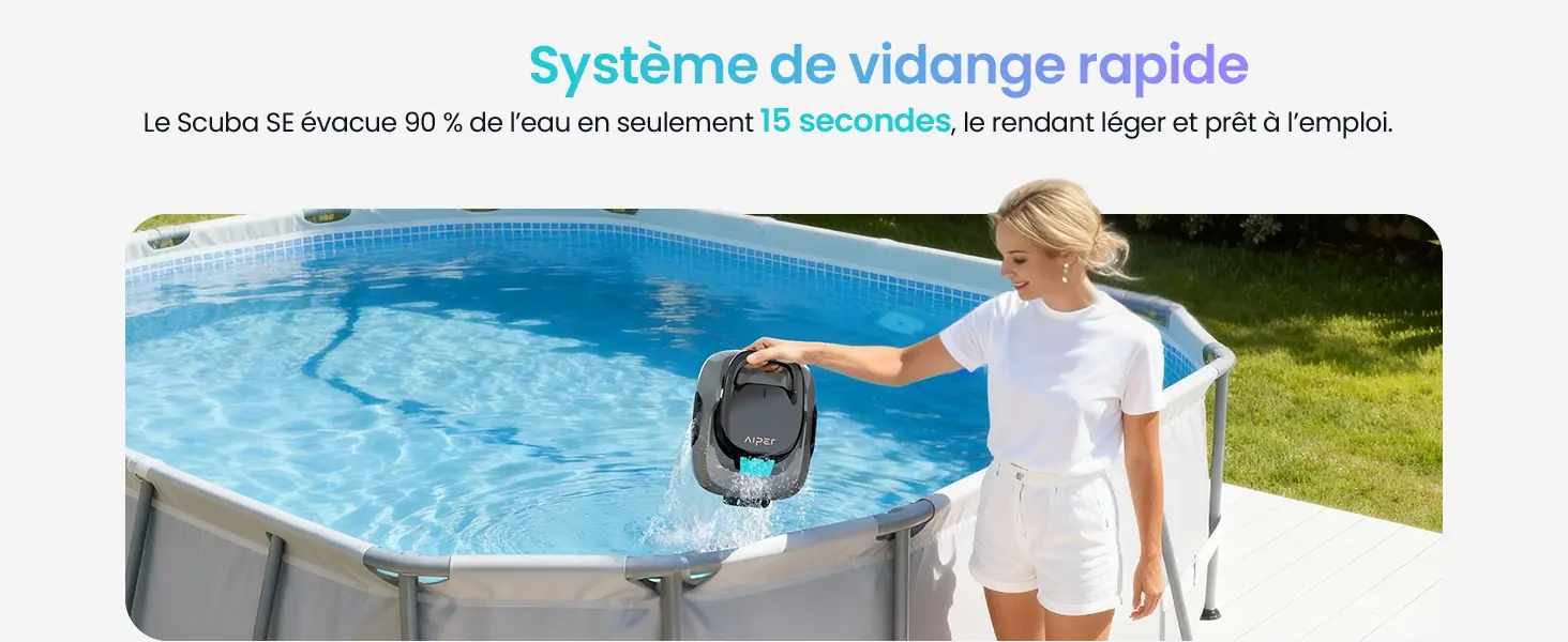 Robot piscine vert — contenu détaillé 7