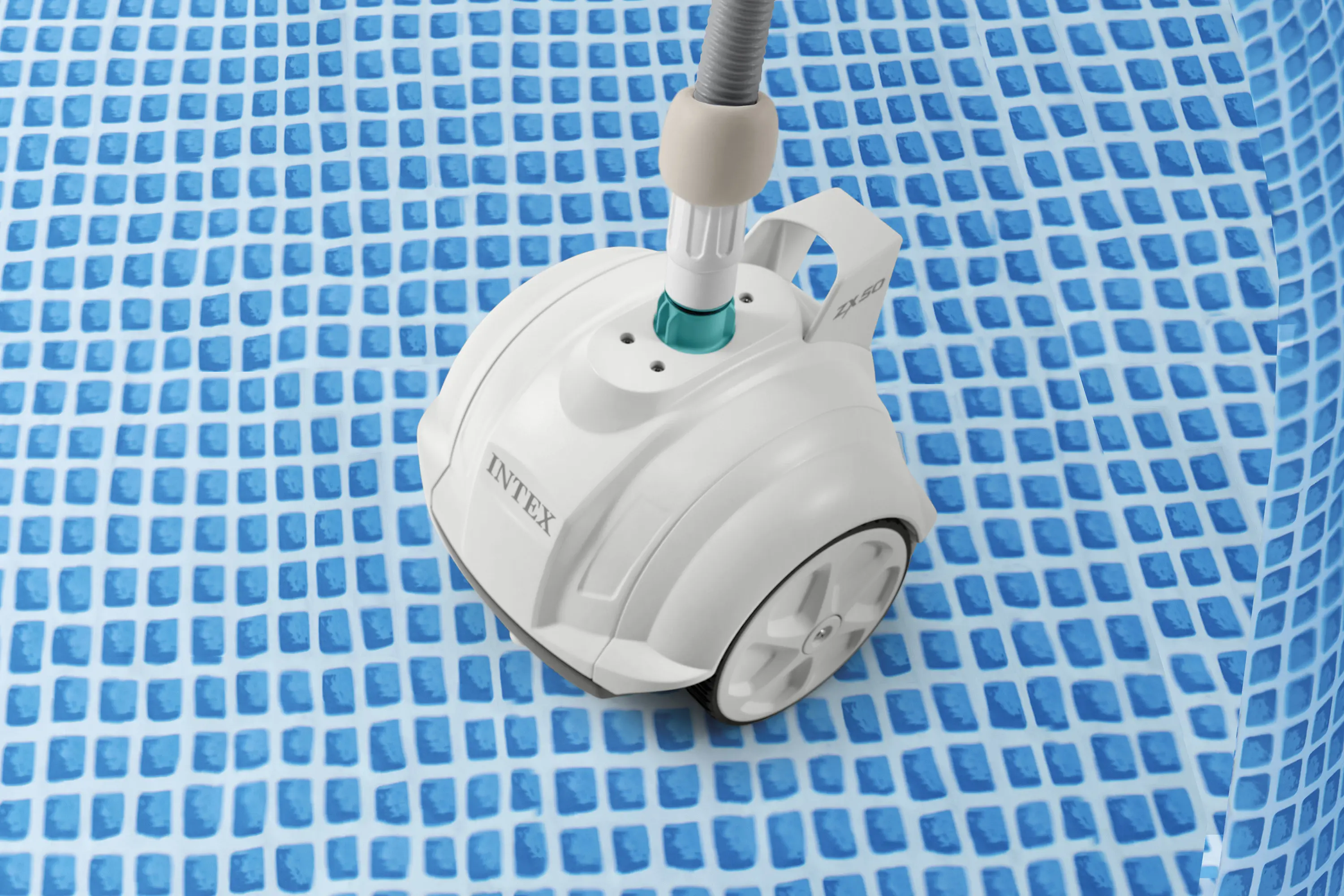 Robot piscine Intex robot aspirateur fond et parois zx300 — contenu détaillé 7