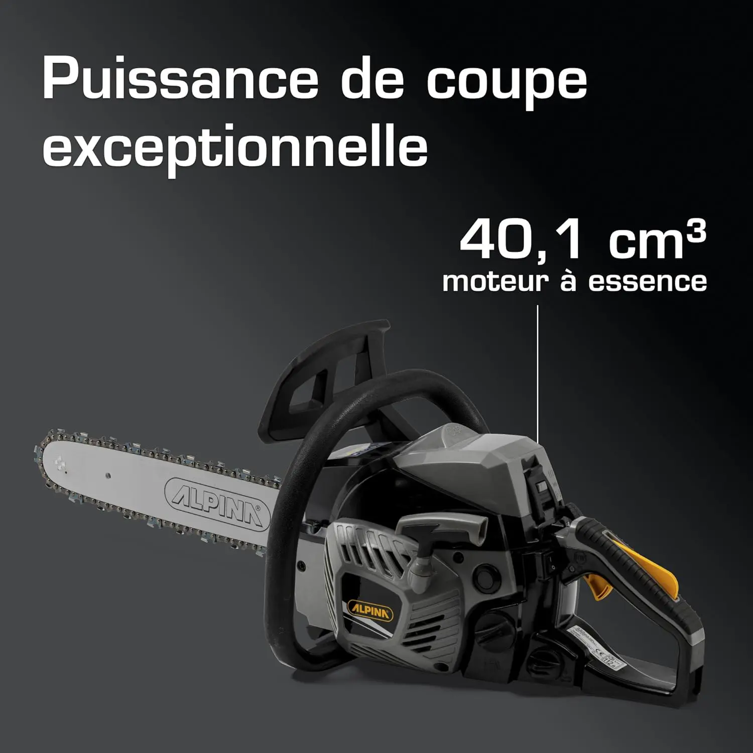 Tronçonneuse thermique Alpina Tronçonneuse Thermique ACS 41 vue 3