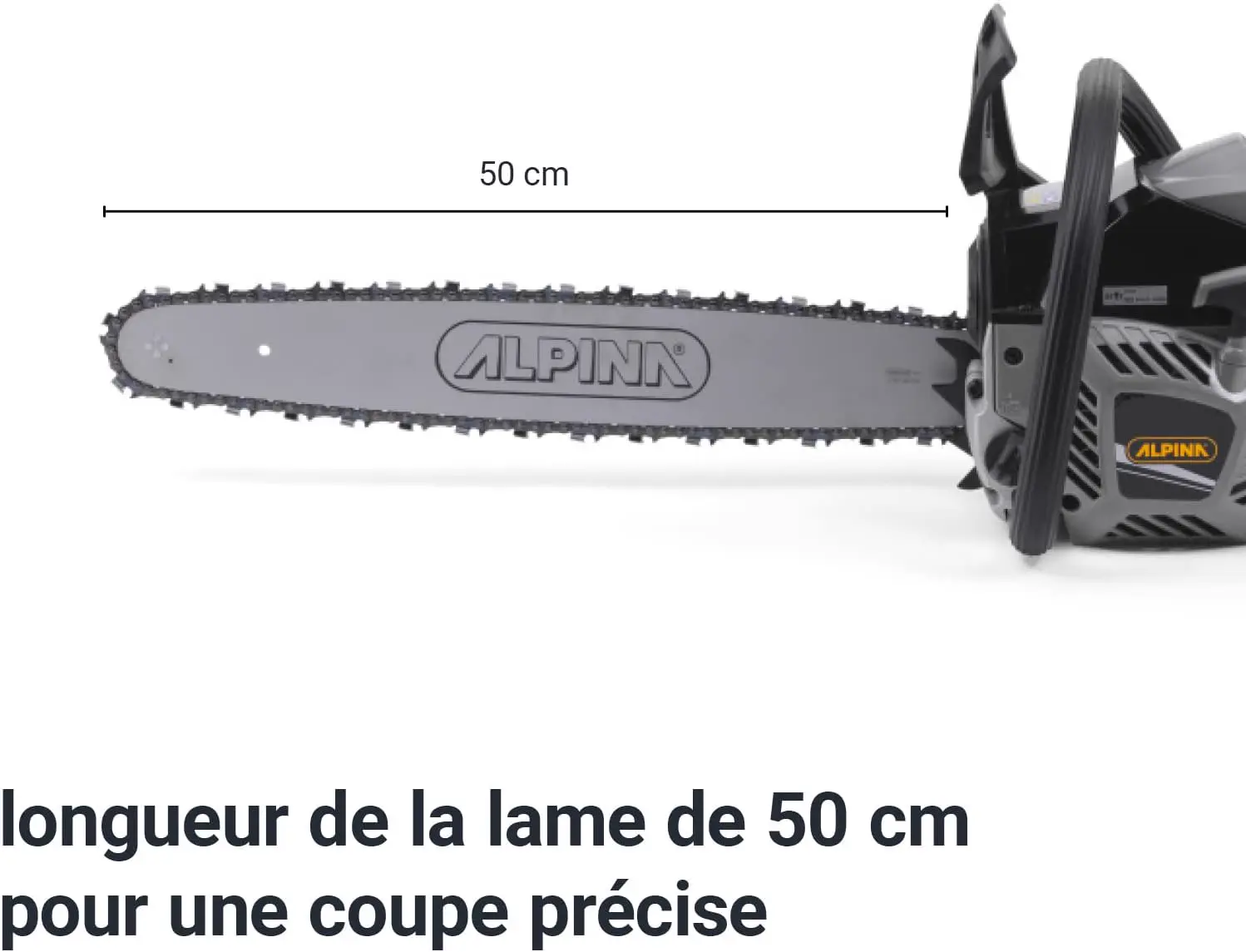Tronçonneuse thermique Alpina ACS 50 Tronçonneuse Thermique vue 4