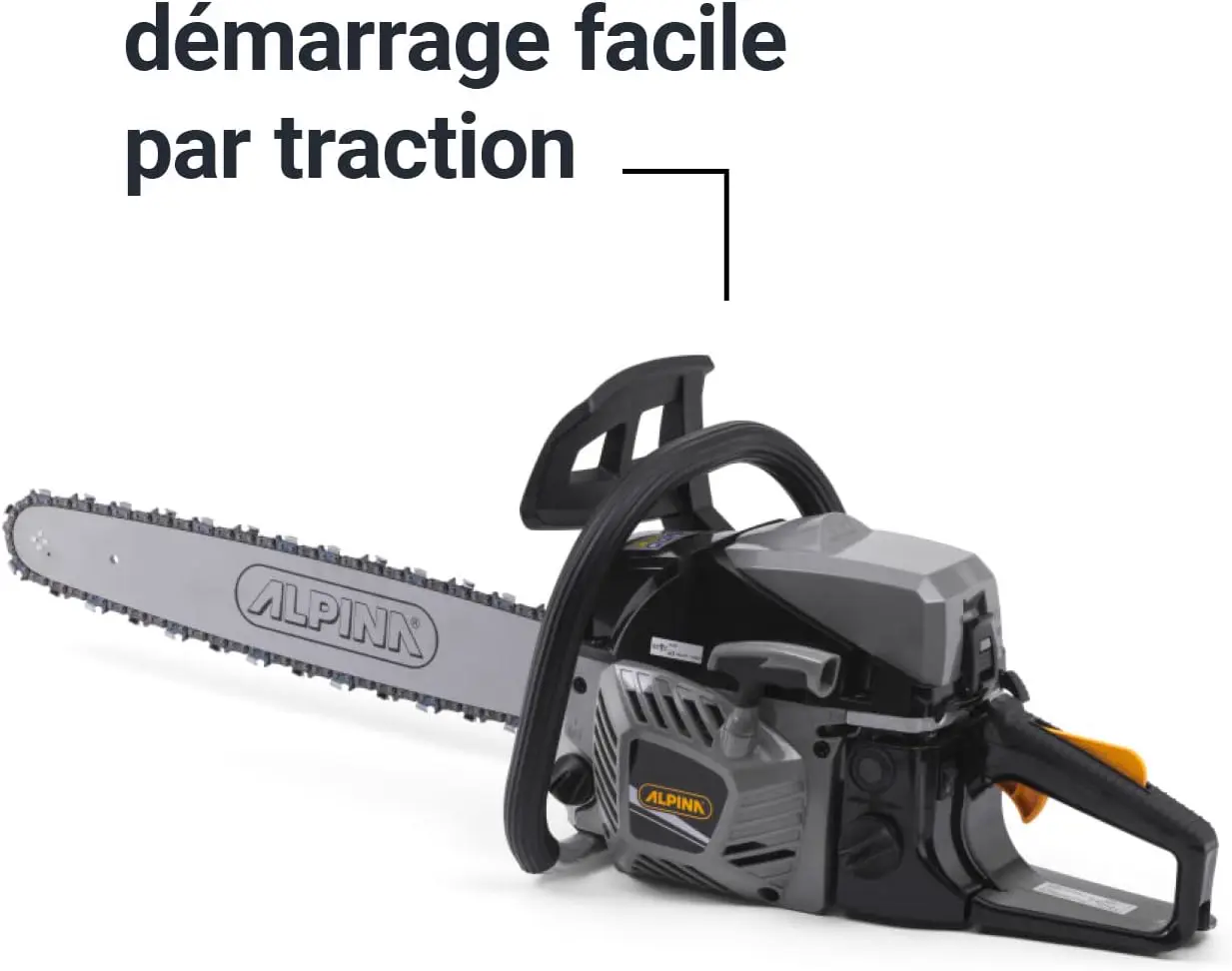 Tronçonneuse thermique Alpina ACS 50 Tronçonneuse Thermique vue 8