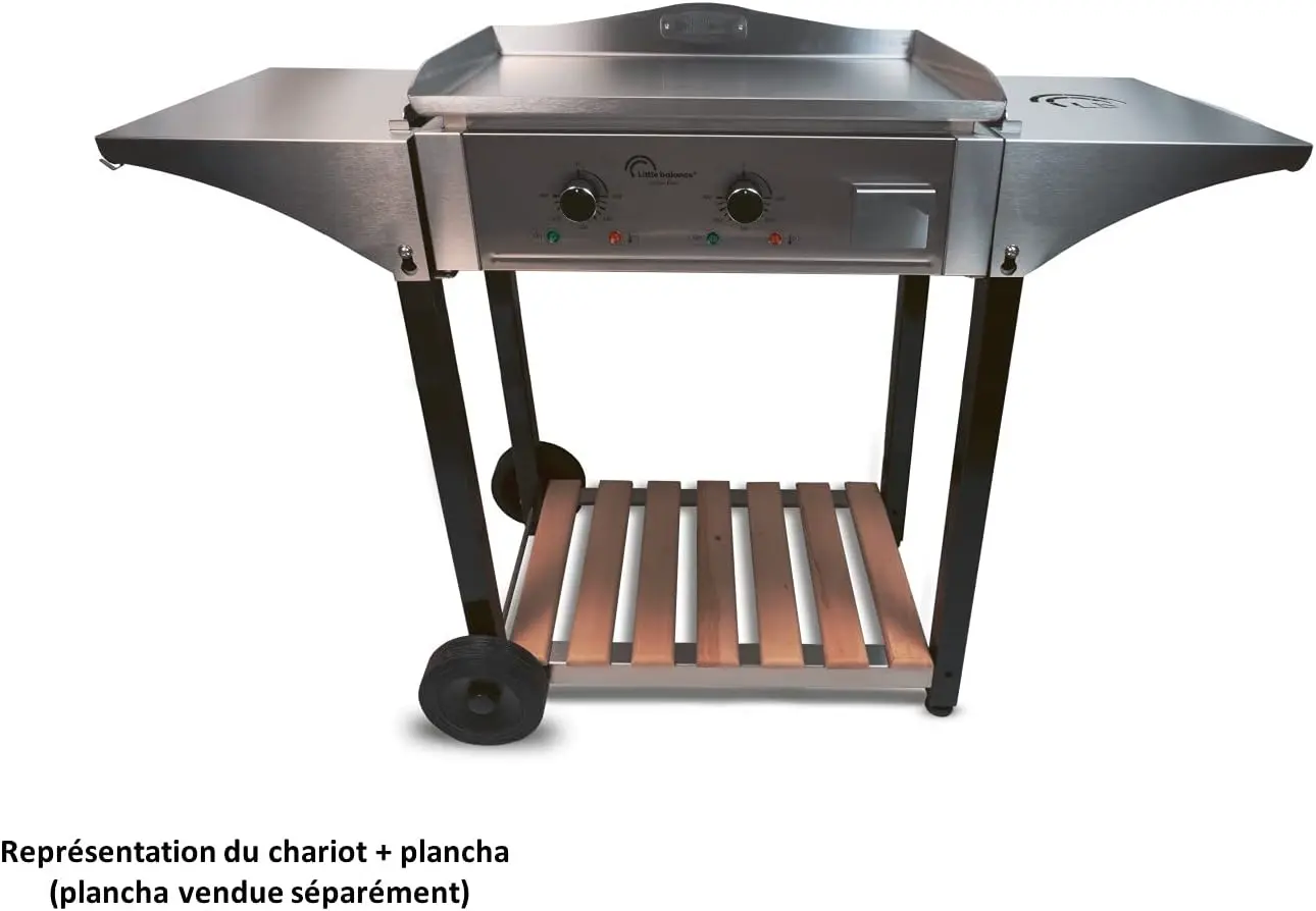 Plancha en métal vue 7