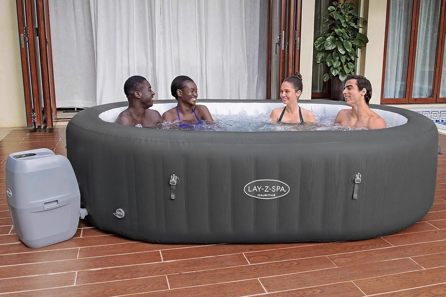 Spa gonflable 6 personnes 7 places vue 2