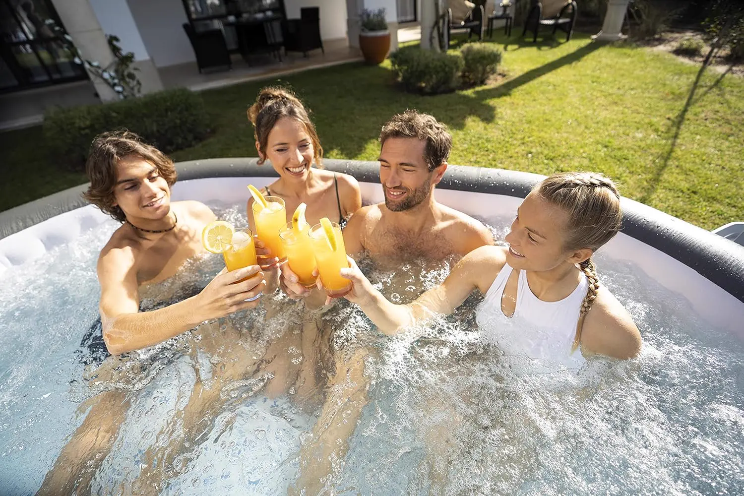 Spa gonflable 6 personnes 7 places vue 19