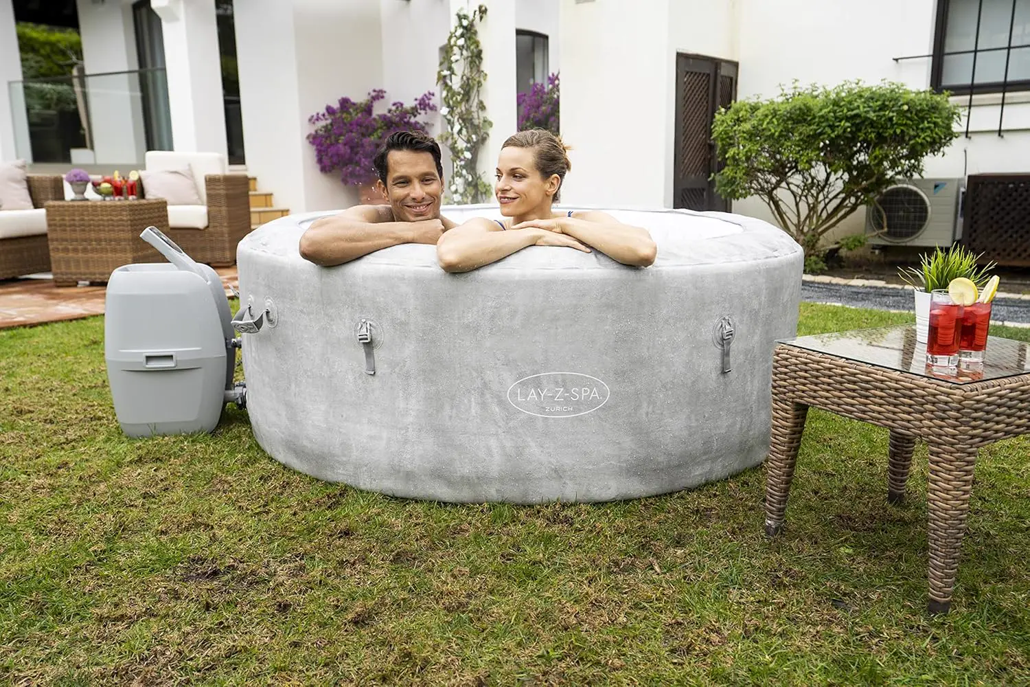 Spa gonflable 2 personnes 4 places vue 7