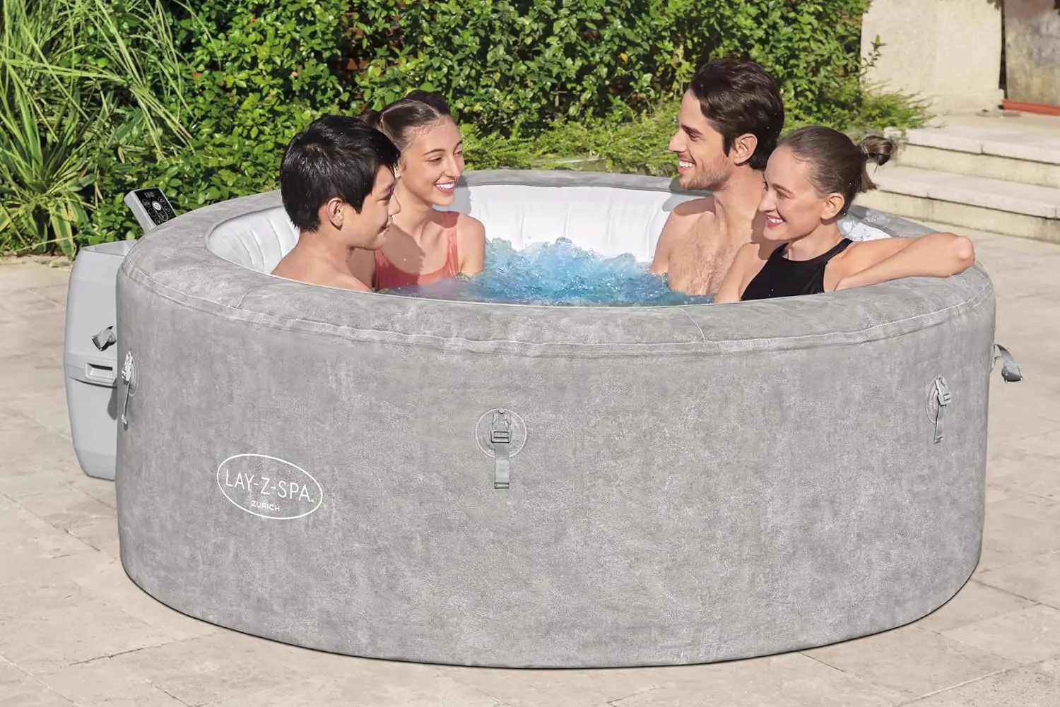Spa gonflable 2 personnes 4 places vue 11