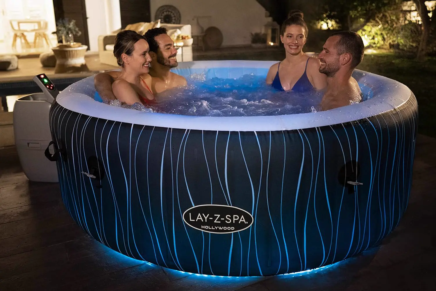 Spa gonflable 2 personnes 6 places vue 2