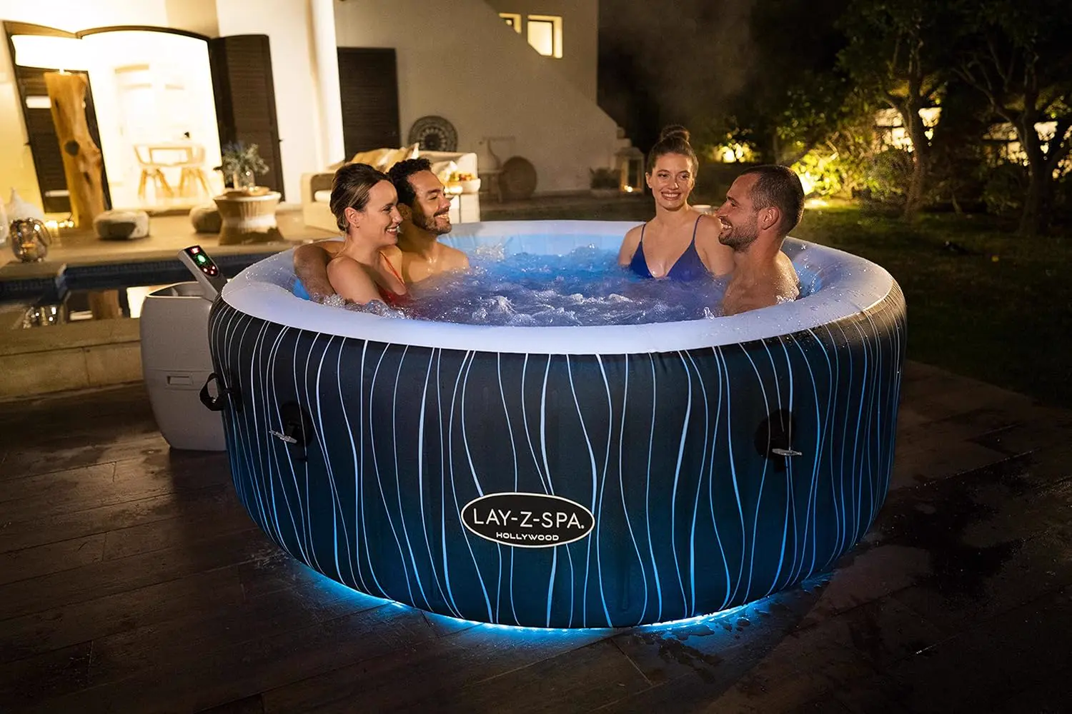 Spa gonflable 2 personnes 6 places vue 17