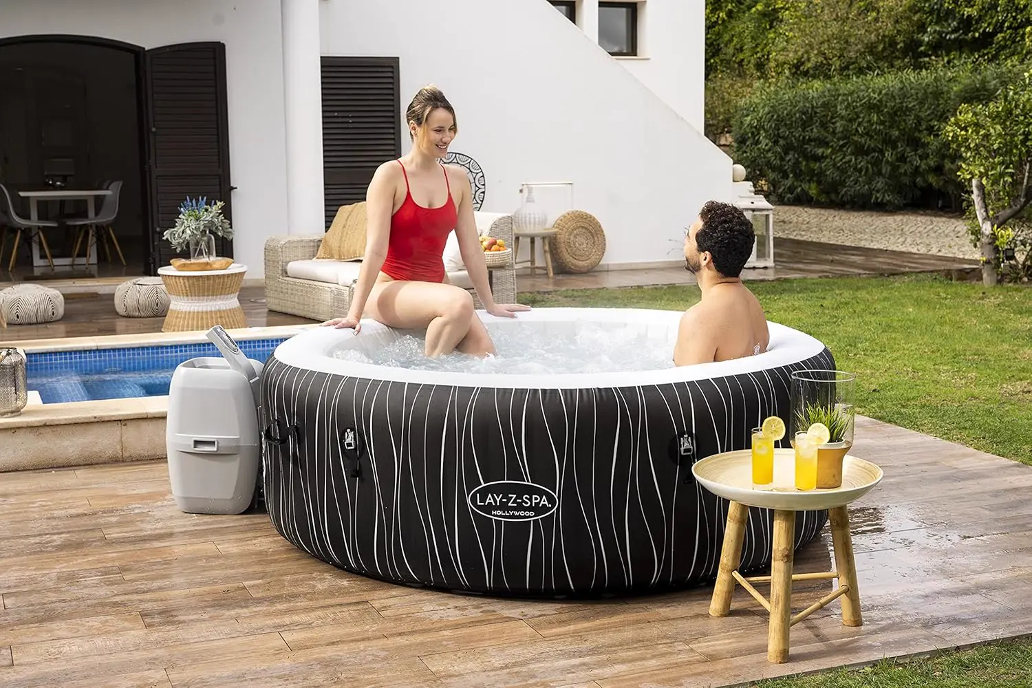 Spa gonflable 2 personnes 6 places vue 20