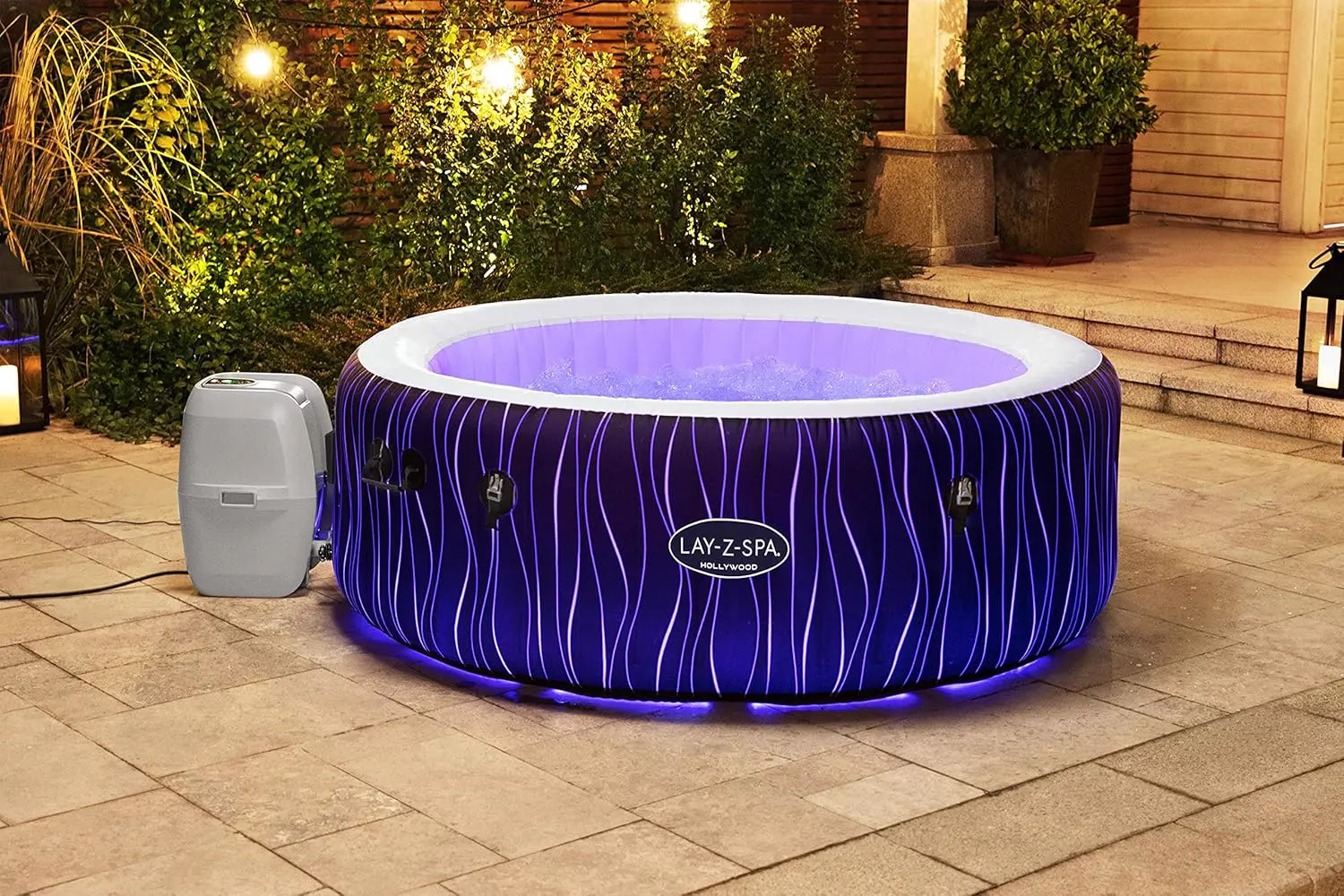 Spa gonflable 2 personnes 6 places vue 25
