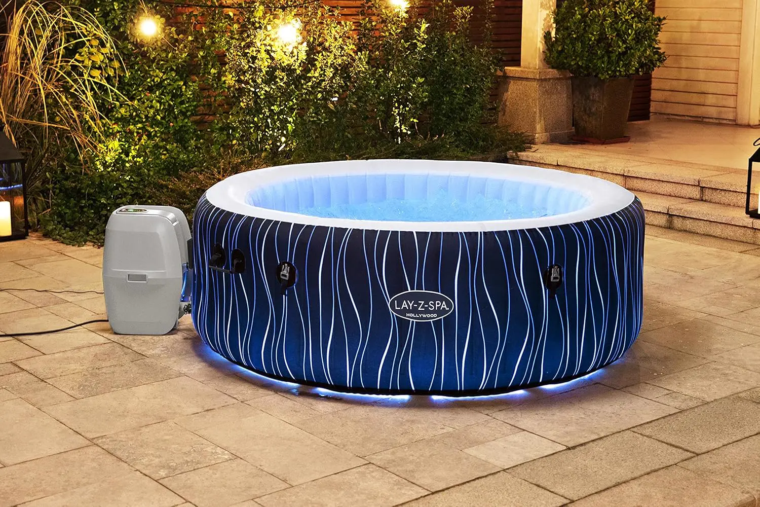 Spa gonflable 2 personnes 6 places vue 27