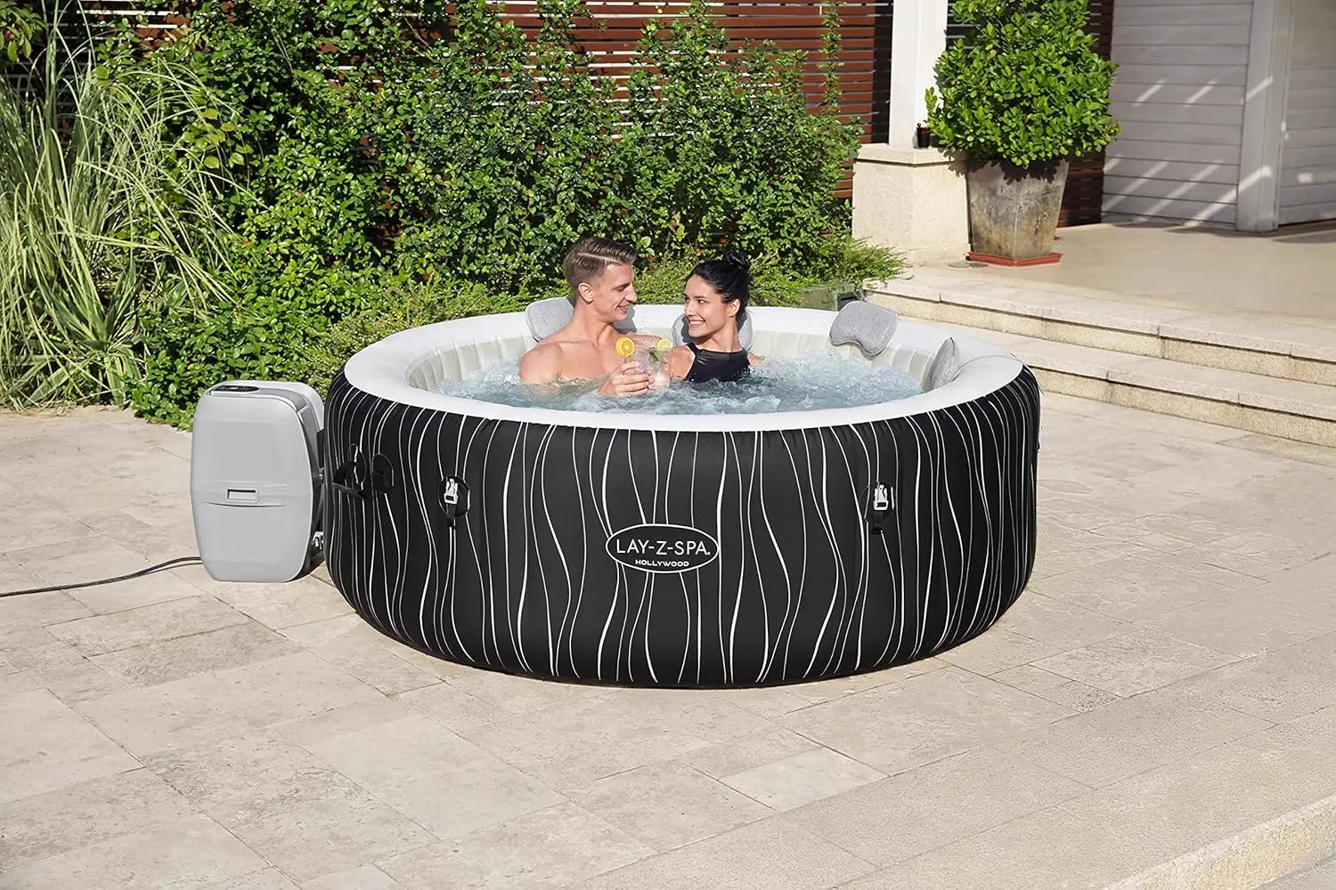 Spa gonflable 2 personnes 6 places vue 34