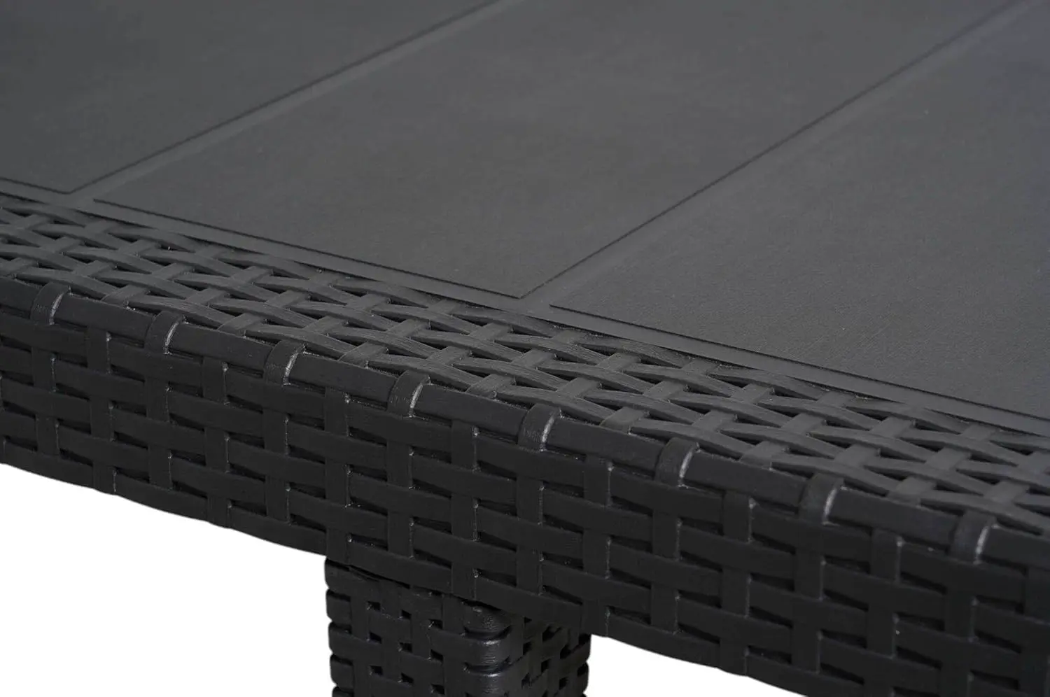Table de jardin 10 places anthracite vue 6