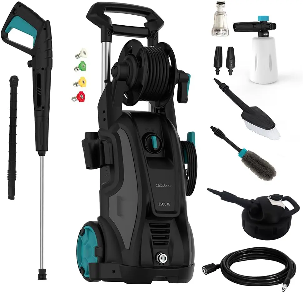 Cecotec Nettoyeur Haute Pression Hydroboost 2500 Home&Car Puissance
