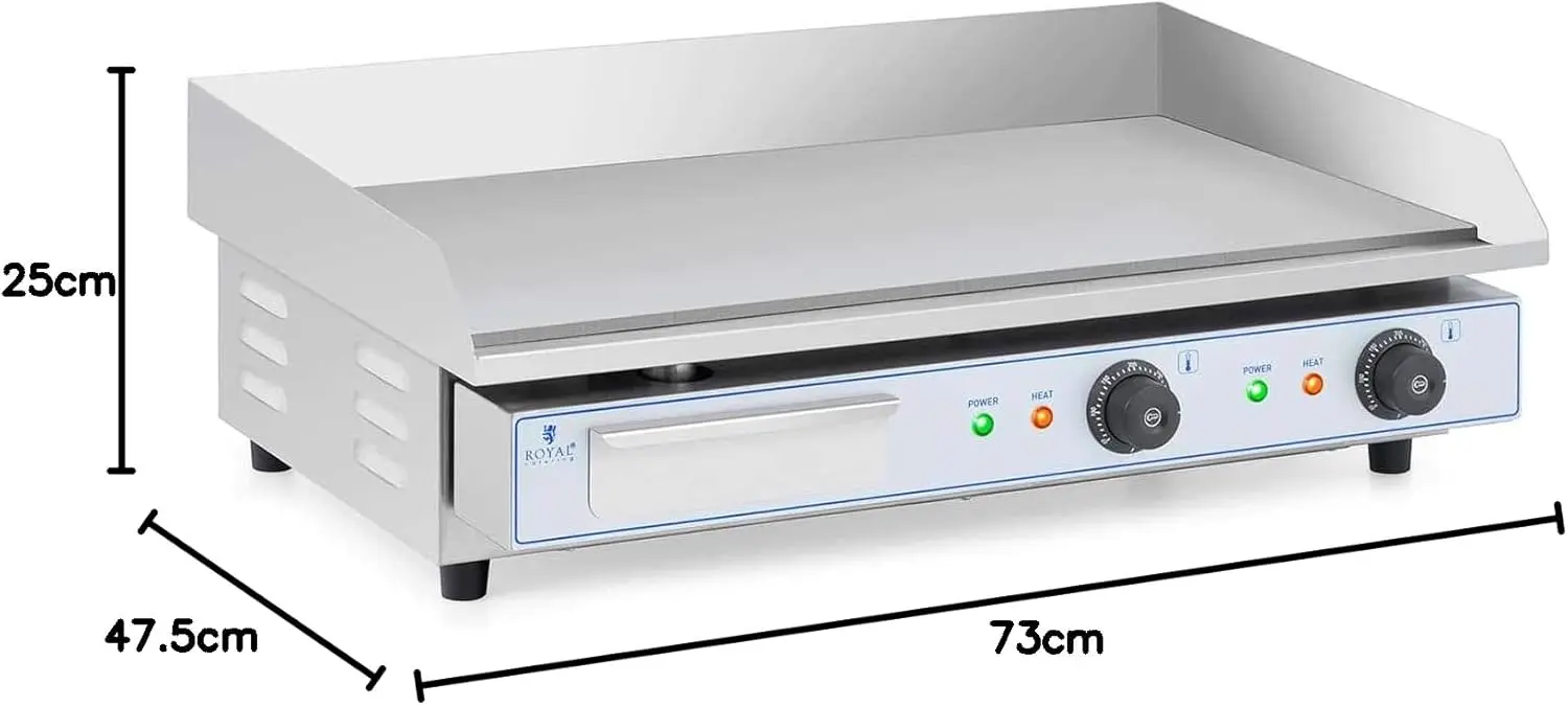 Plancha en métal vue 6