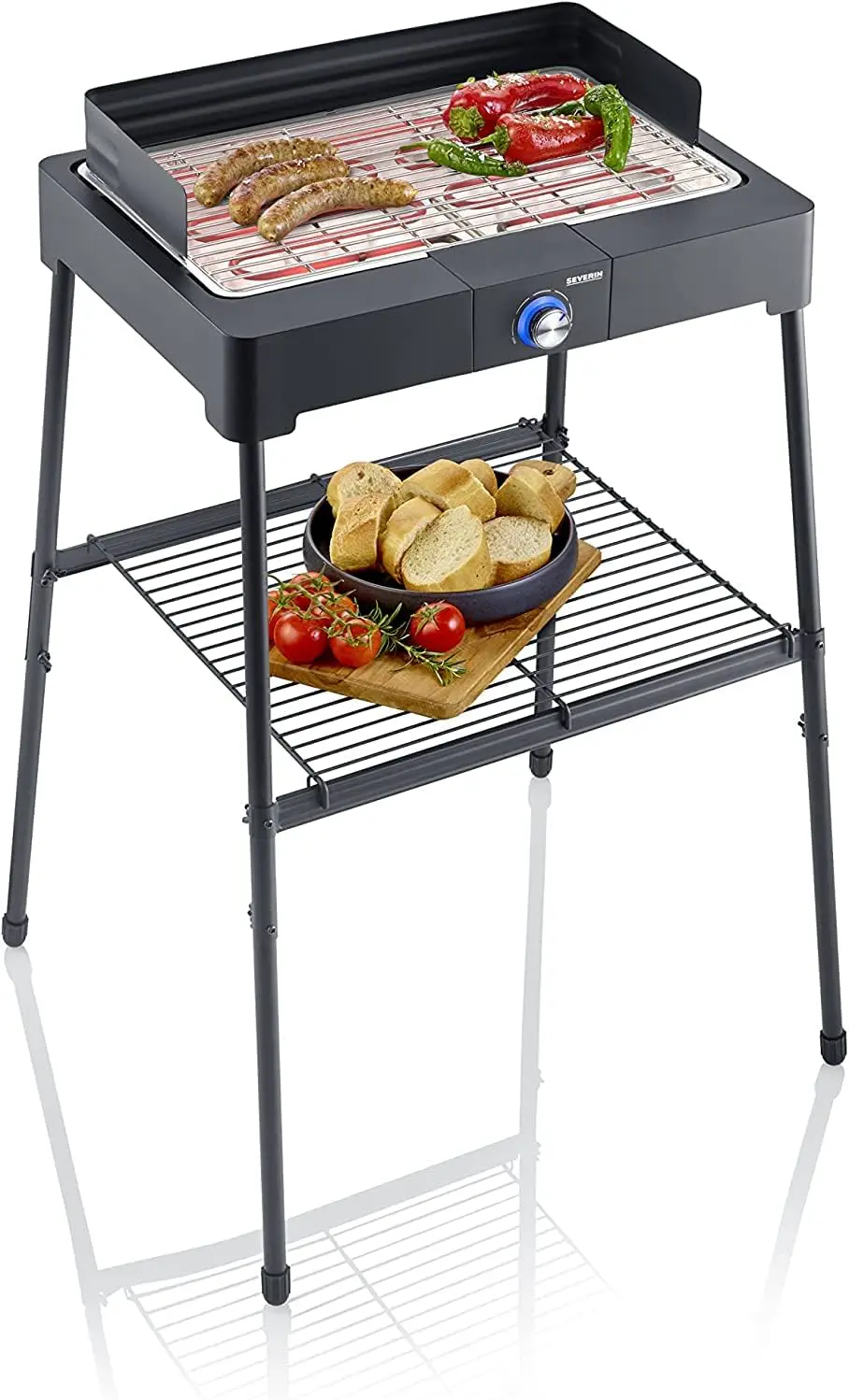SEVERIN Barbecue électrique 2 200 W avec Grille inox