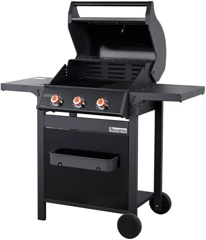 BRASERO BY FAVEX – Barbecue gaz Spring II 3 brûleurs