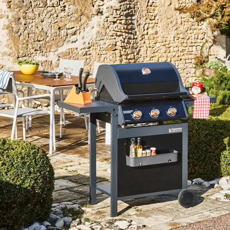 Barbecue à gaz BRASERO BY FAVEX – Barbecue gaz Spring II 3 brû… vue 9