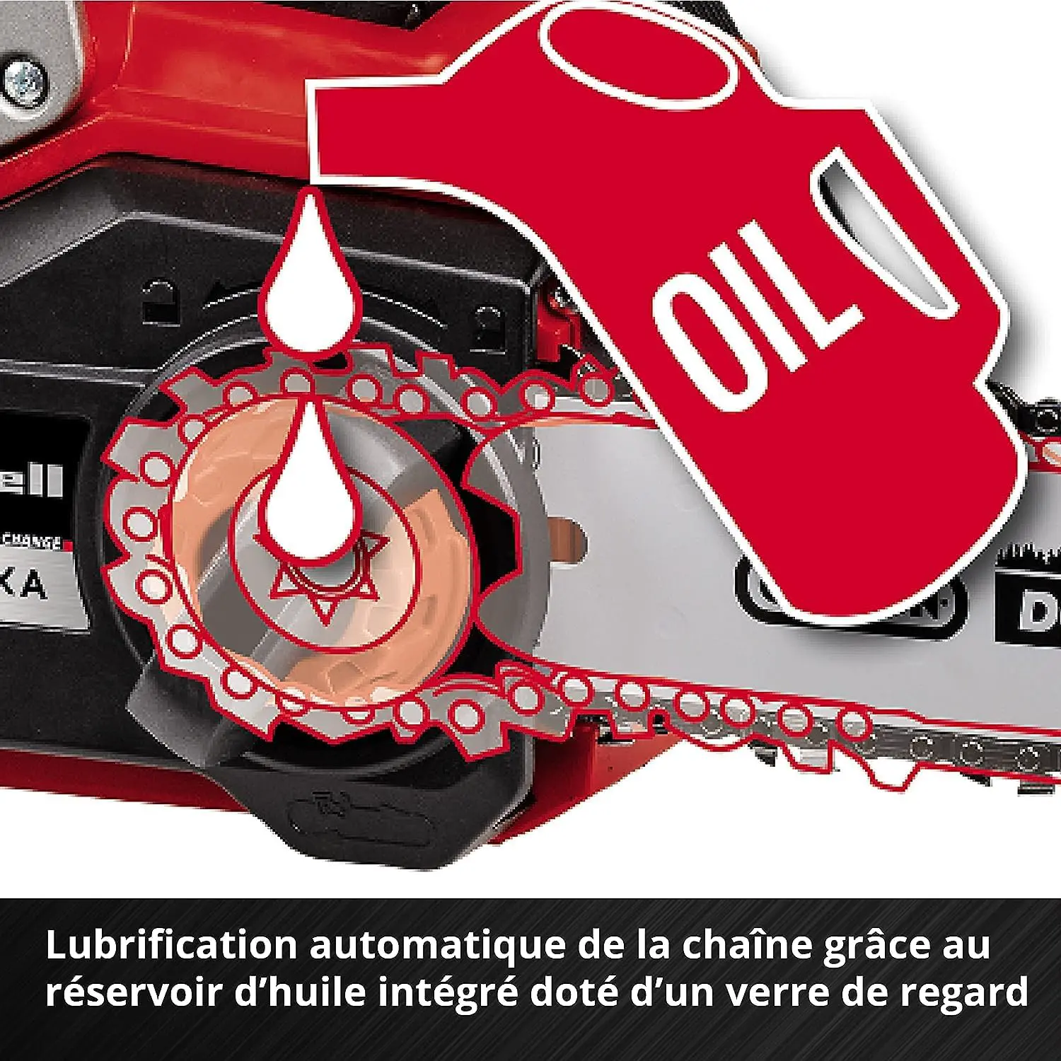 Tronçonneuse thermique en bois vue 7