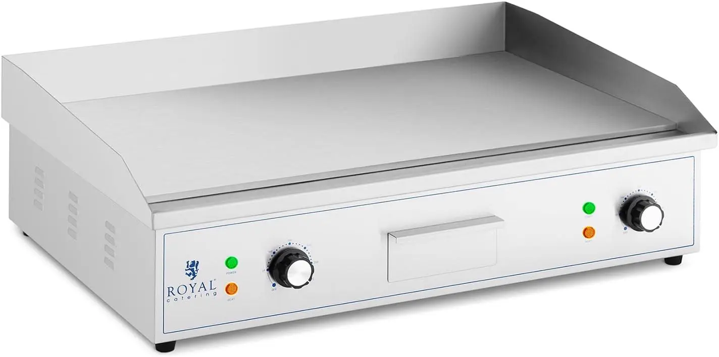 Royal Catering Plancha électrique professionnelle 727 x 420 mm 2 4