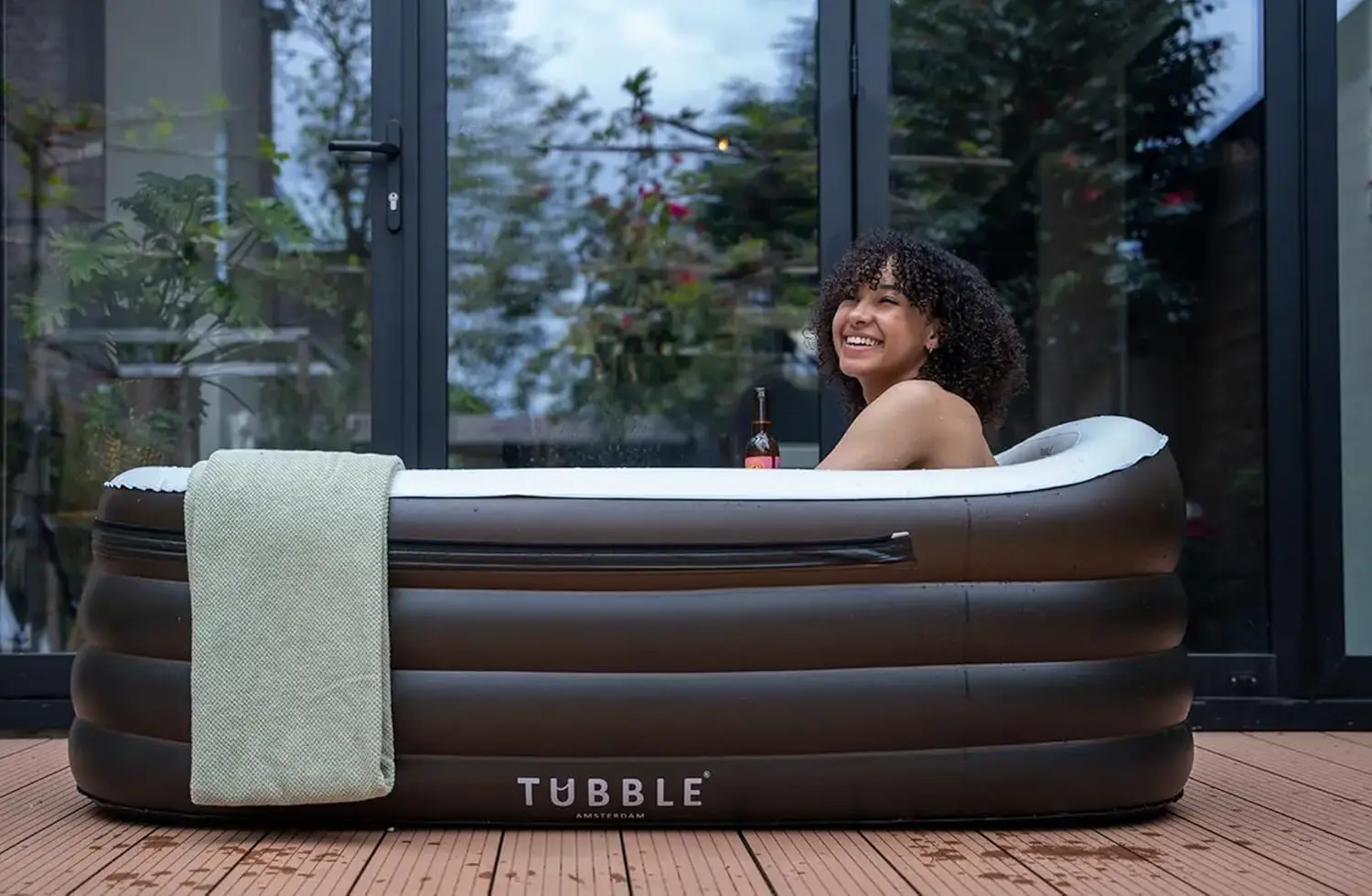 Spa gonflable 2 personnes Tubble Royale baignoire gonflable ad… vue 2