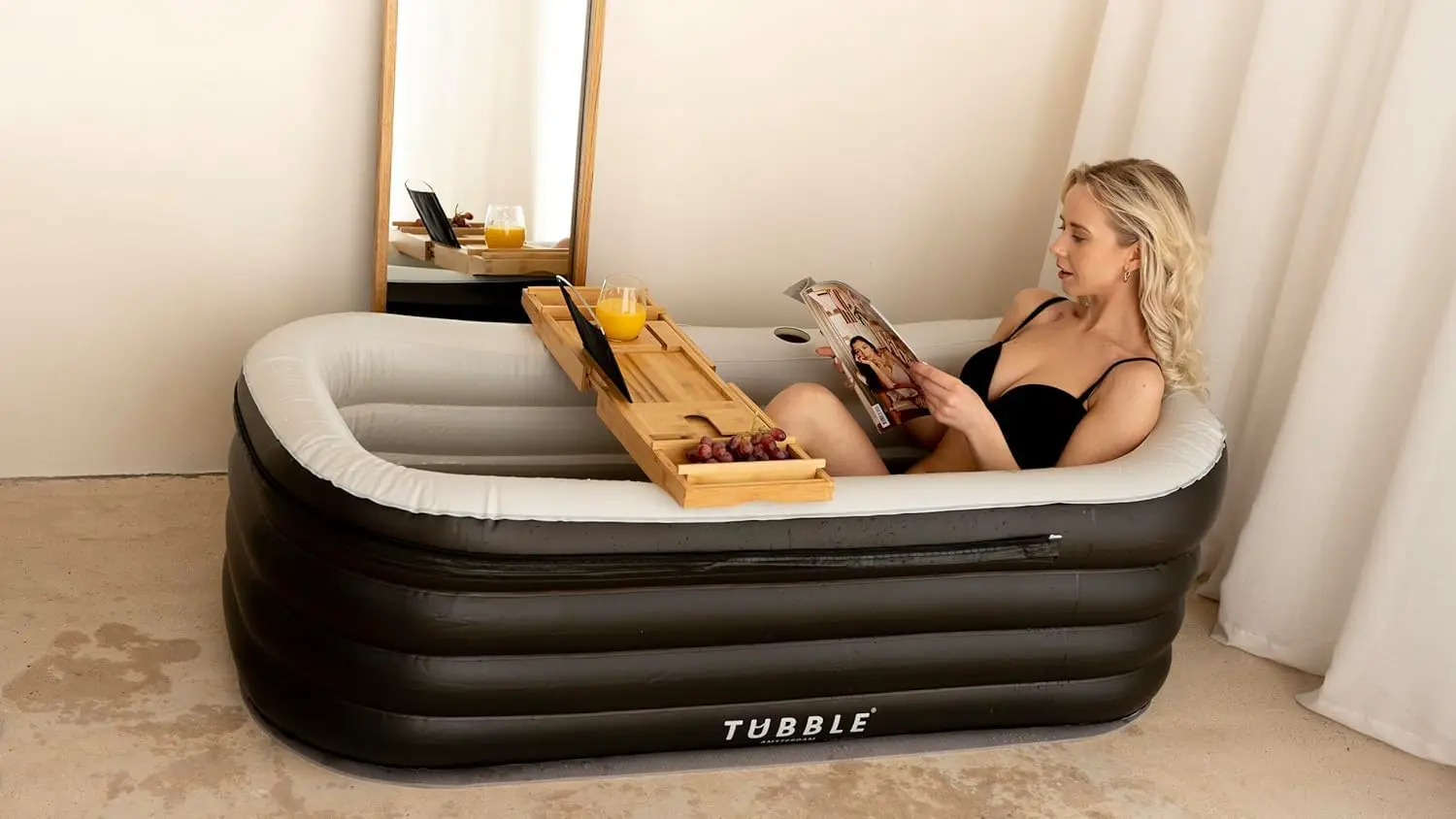 Spa gonflable 2 personnes Tubble Royale baignoire gonflable ad… vue 4