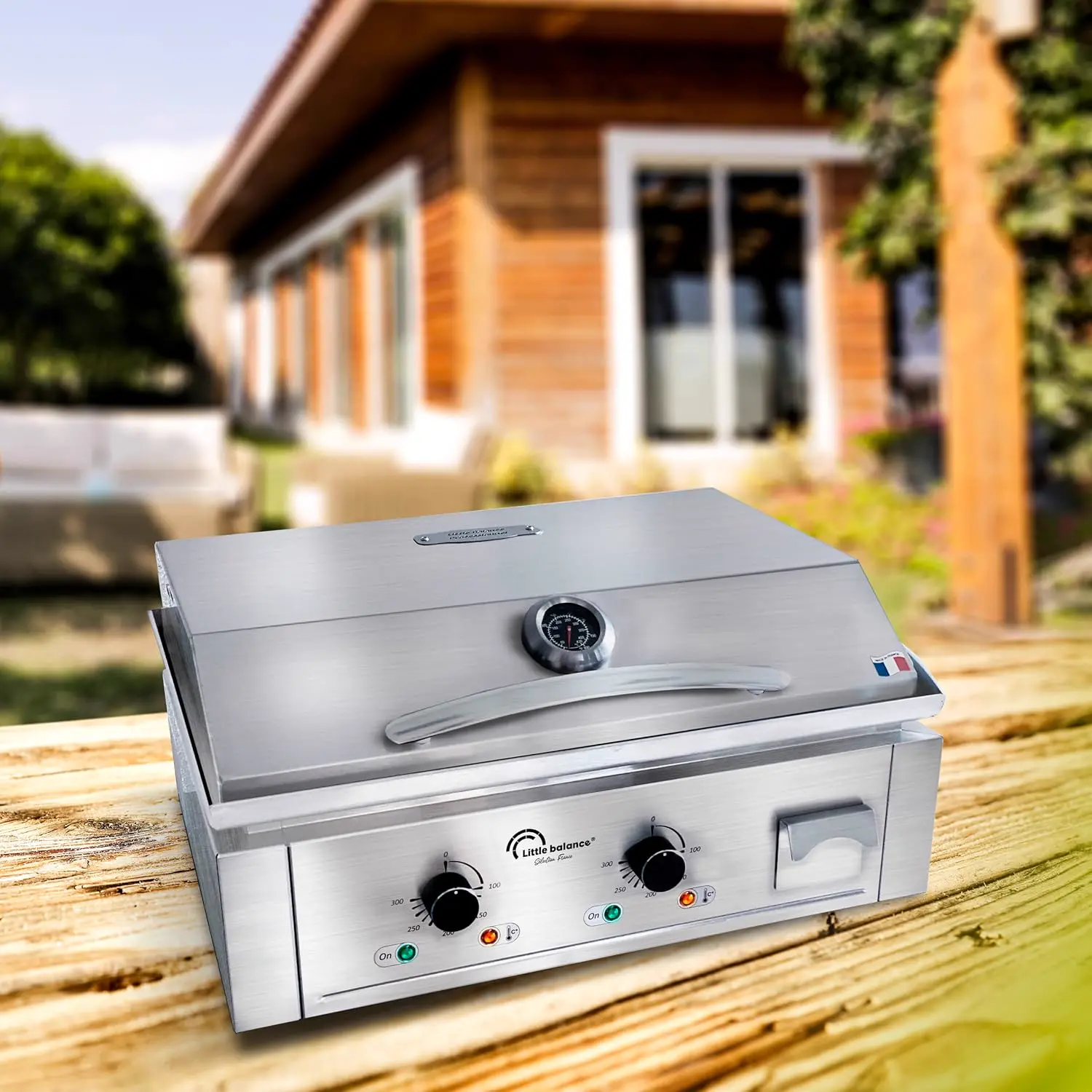 Plancha 10 places en aluminium 5,9x3,8 m vue 5